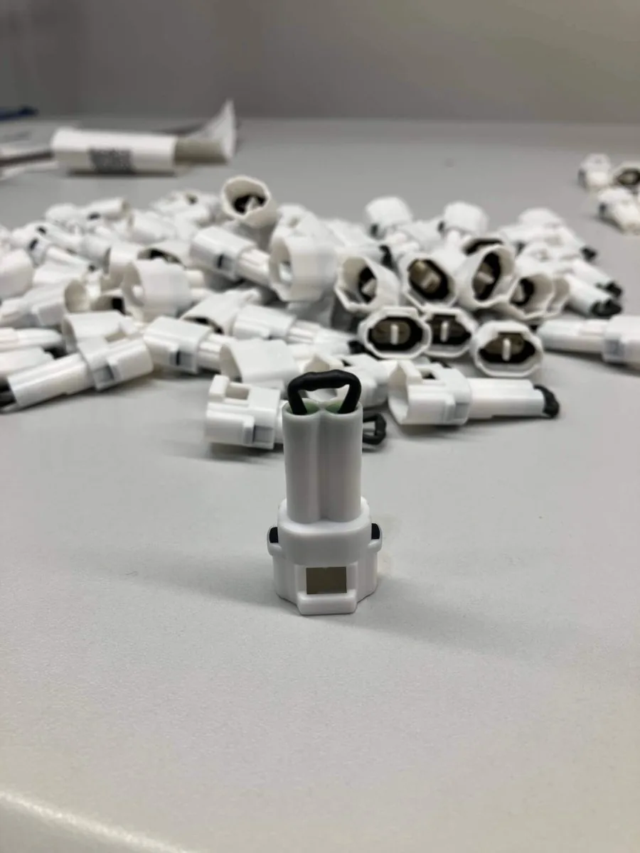Prepared components and wire leads